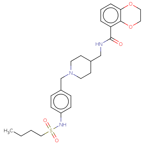 Chemical structure of BindingDB Monomer ID 50023374