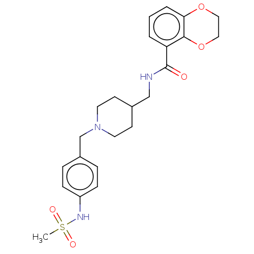 Chemical structure of BindingDB Monomer ID 50023375