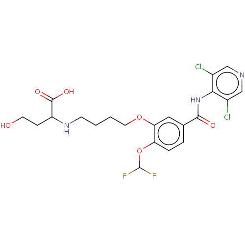 Chemical structure of BindingDB Monomer ID 50023415