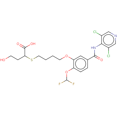 Chemical structure of BindingDB Monomer ID 50023417