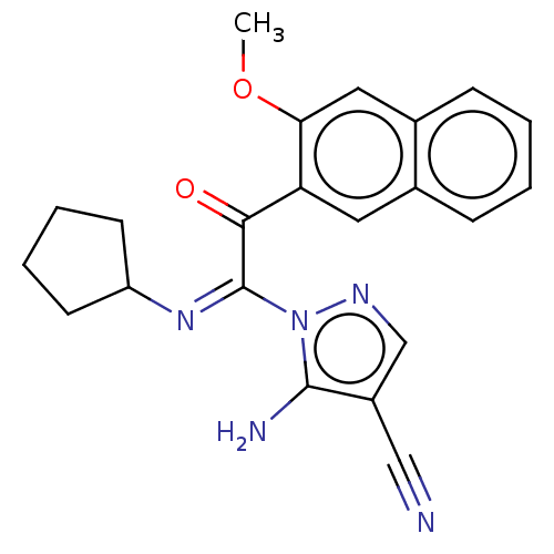 Chemical structure of BindingDB Monomer ID 50023471