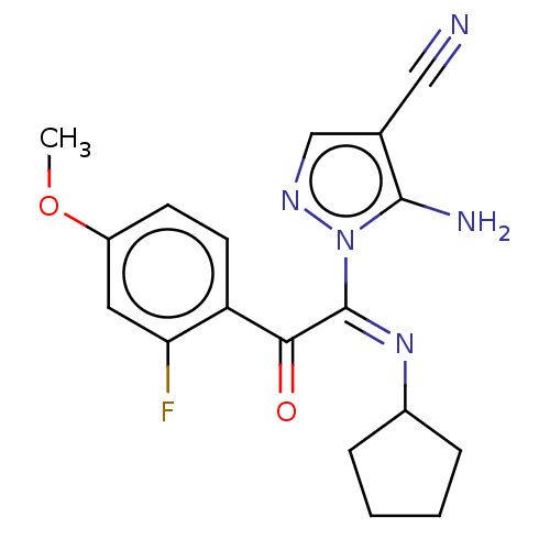 Chemical structure of BindingDB Monomer ID 50023473