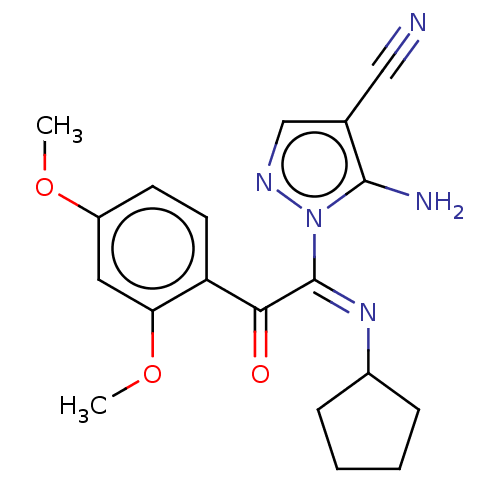 Chemical structure of BindingDB Monomer ID 50023477