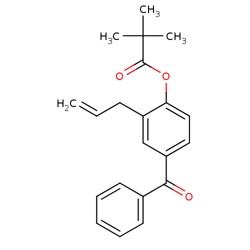 Chemical structure of BindingDB Monomer ID 50023560