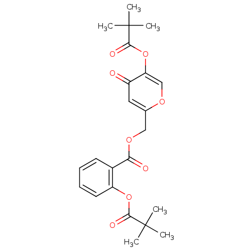 Chemical structure of BindingDB Monomer ID 50023571