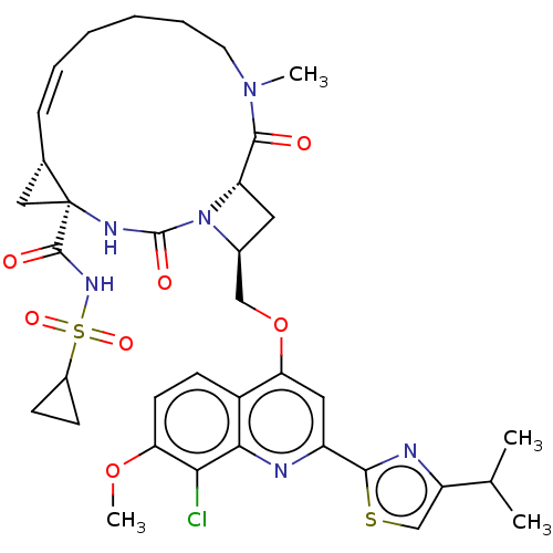 Chemical structure of BindingDB Monomer ID 50023577