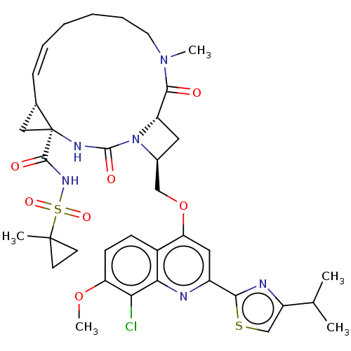 Chemical structure of BindingDB Monomer ID 50023579