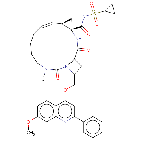 Chemical structure of BindingDB Monomer ID 50023580