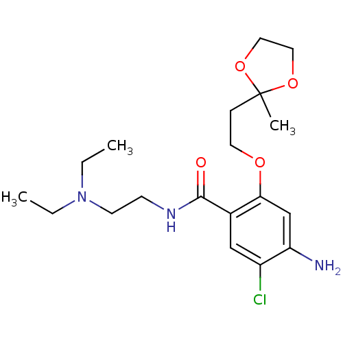 Chemical structure of BindingDB Monomer ID 50023807