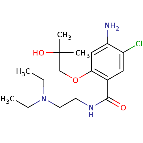 Chemical structure of BindingDB Monomer ID 50023810