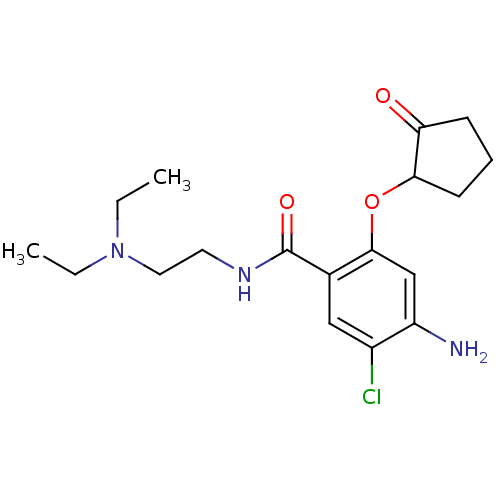 Chemical structure of BindingDB Monomer ID 50023815