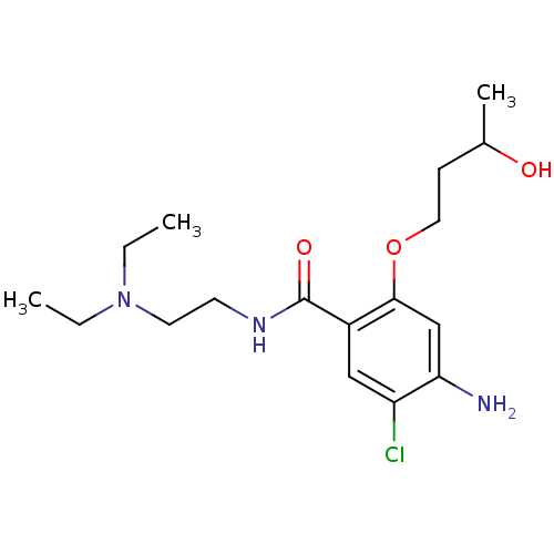 Chemical structure of BindingDB Monomer ID 50023820