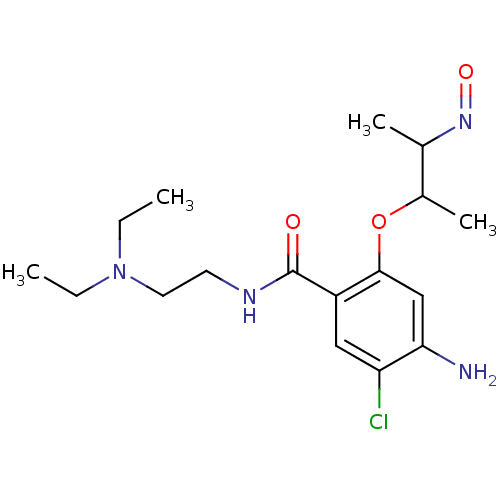 Chemical structure of BindingDB Monomer ID 50023833
