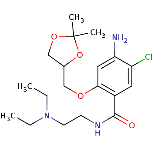 Chemical structure of BindingDB Monomer ID 50023834