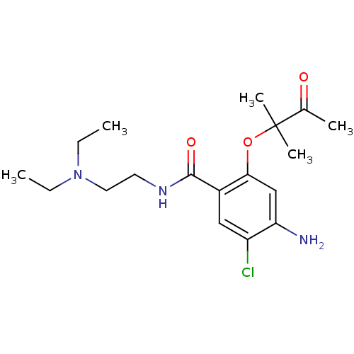 Chemical structure of BindingDB Monomer ID 50023855