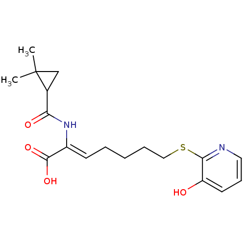 Chemical structure of BindingDB Monomer ID 50023979