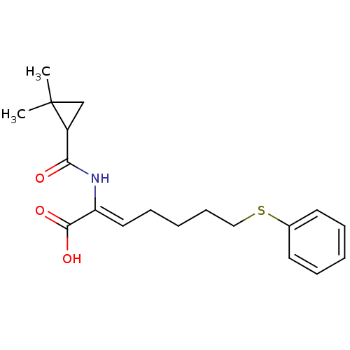 Chemical structure of BindingDB Monomer ID 50023992