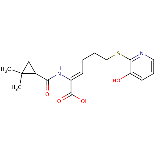 Chemical structure of BindingDB Monomer ID 50024003