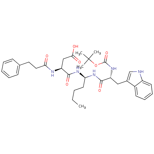 Chemical structure of BindingDB Monomer ID 50024334