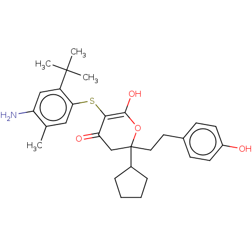 Chemical structure of BindingDB Monomer ID 50024670
