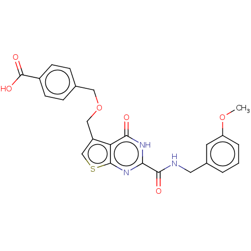 Chemical structure of BindingDB Monomer ID 50025160