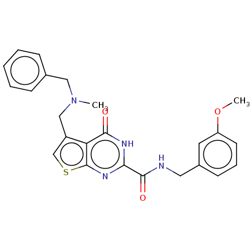 Chemical structure of BindingDB Monomer ID 50025186