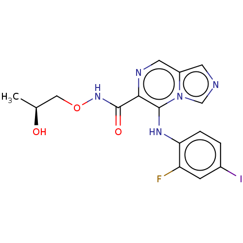 Chemical structure of BindingDB Monomer ID 50025231