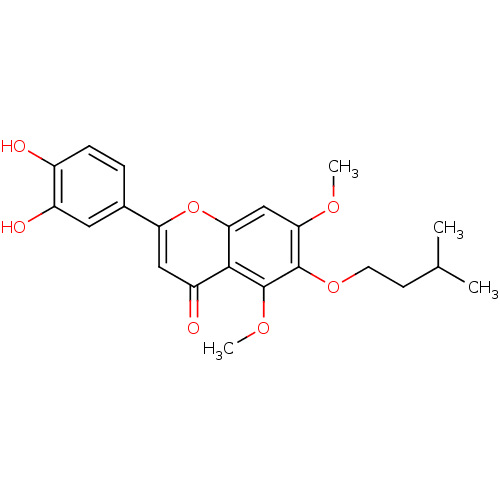Chemical structure of BindingDB Monomer ID 50025280