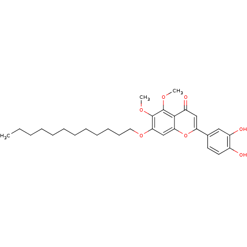 Chemical structure of BindingDB Monomer ID 50025285