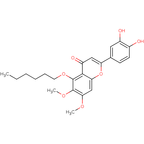 Chemical structure of BindingDB Monomer ID 50025286