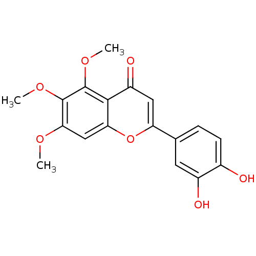 Chemical structure of BindingDB Monomer ID 50025287