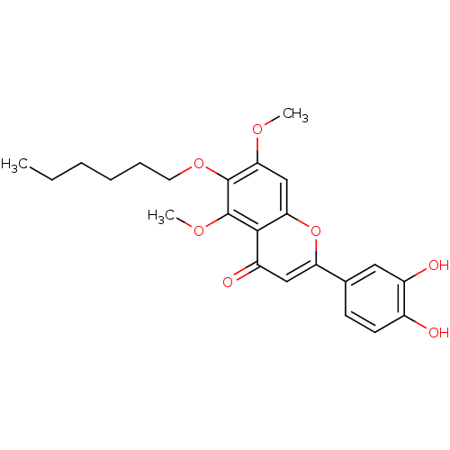 Chemical structure of BindingDB Monomer ID 50025291