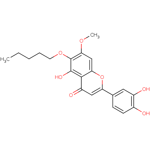 Chemical structure of BindingDB Monomer ID 50025293