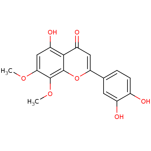 Chemical structure of BindingDB Monomer ID 50025302