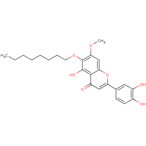 Chemical structure of BindingDB Monomer ID 50025315