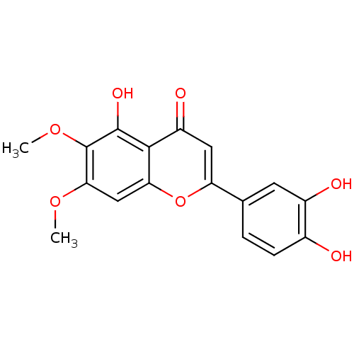 Chemical structure of BindingDB Monomer ID 50025321