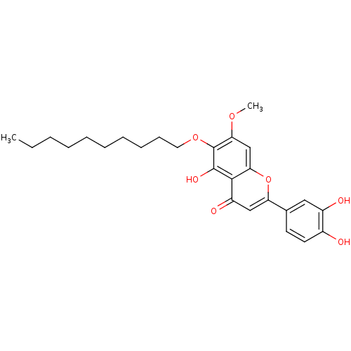 Chemical structure of BindingDB Monomer ID 50025322