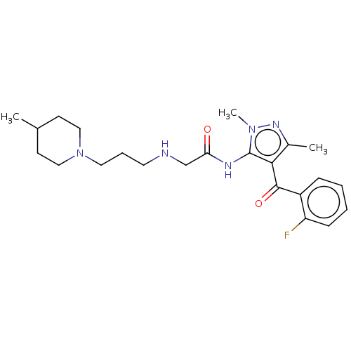 Chemical structure of BindingDB Monomer ID 50025382