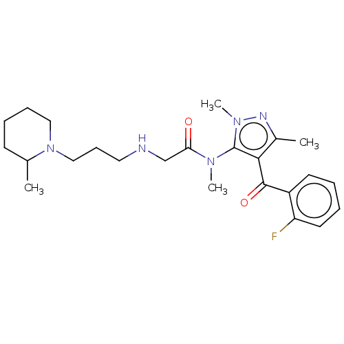 Chemical structure of BindingDB Monomer ID 50025421
