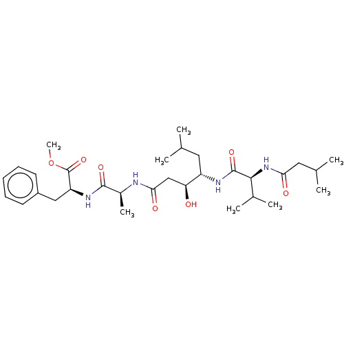 Chemical structure of BindingDB Monomer ID 50025521
