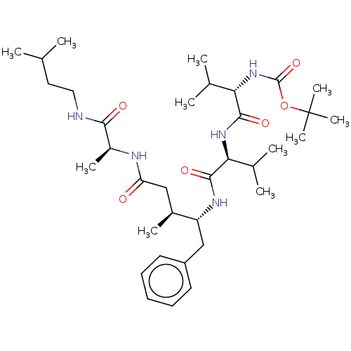 Chemical structure of BindingDB Monomer ID 50025535