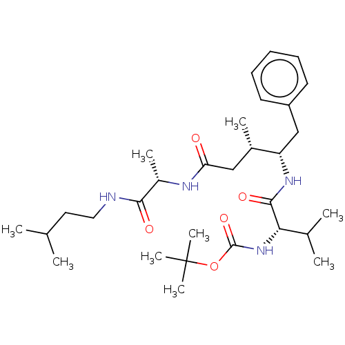 Chemical structure of BindingDB Monomer ID 50025536