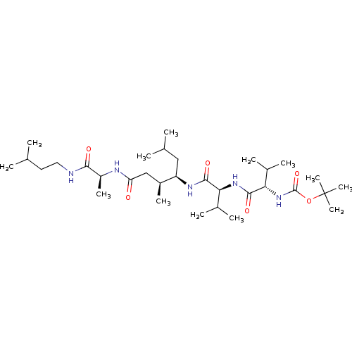 Chemical structure of BindingDB Monomer ID 50025539