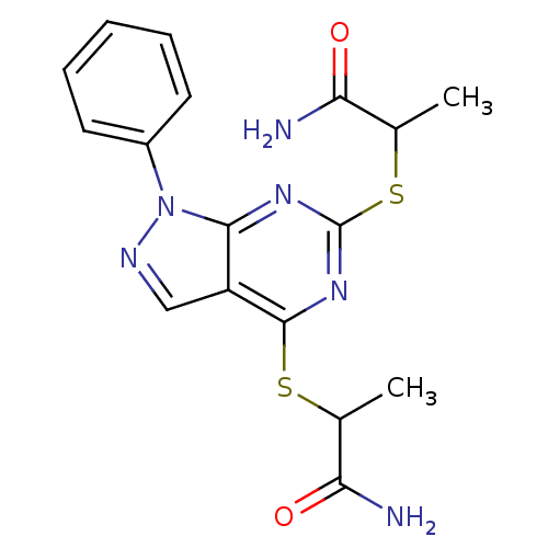 Chemical structure of BindingDB Monomer ID 50025708