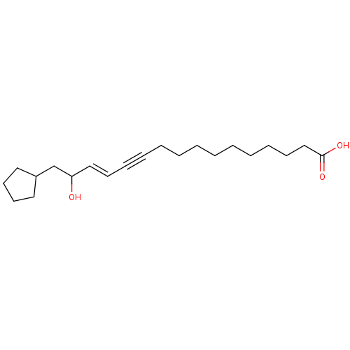 Chemical structure of BindingDB Monomer ID 50025736