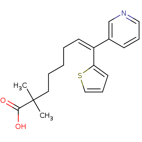 Chemical structure of BindingDB Monomer ID 50026548
