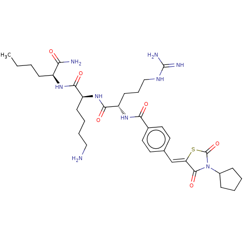 Chemical structure of BindingDB Monomer ID 50026809