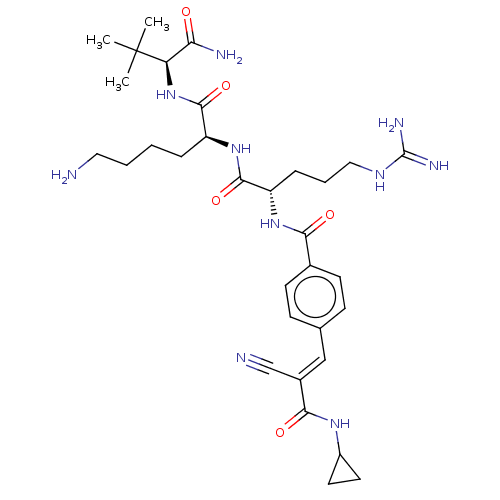 Chemical structure of BindingDB Monomer ID 50026814