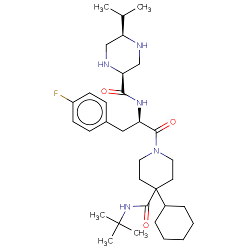Chemical structure of BindingDB Monomer ID 50027174