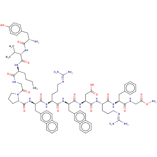 Chemical structure of BindingDB Monomer ID 50027178